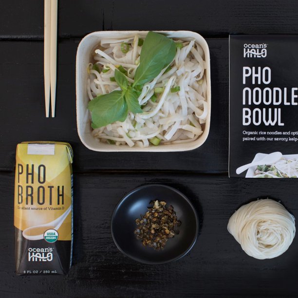 Ocean's Halo, Organic and Vegan Pho Noodle Bowl