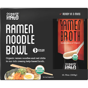 Ocean's Halo, Organic and Vegan Ramen Noodle Bowl