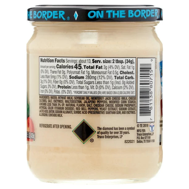 On The Border Monterey Jack Queso