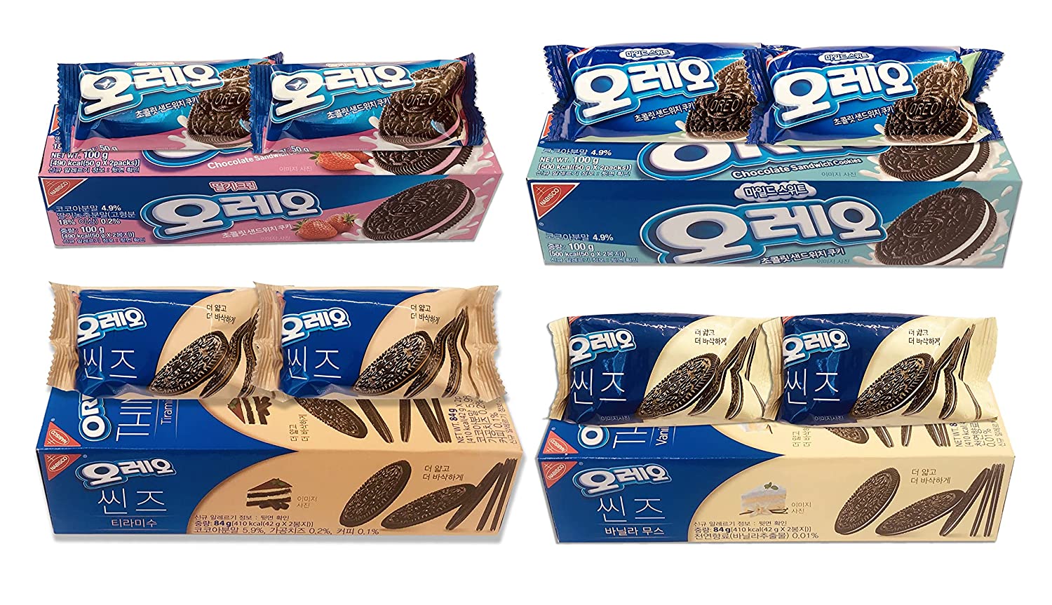 Oreo Cookies Snack Sandwich Crackers – Korean Exclusive