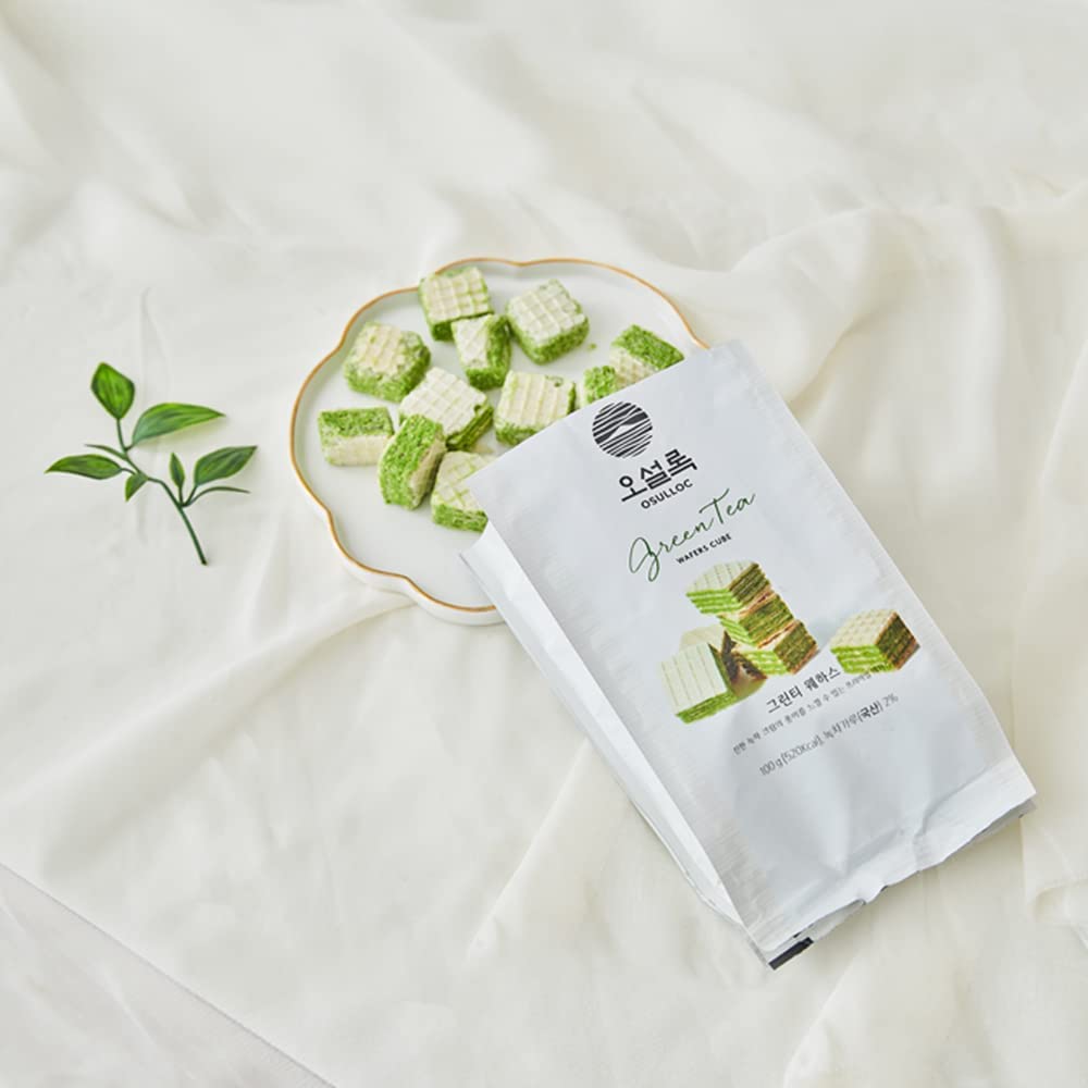 OSULLOC Premium Tea collection + Green tea Wafers