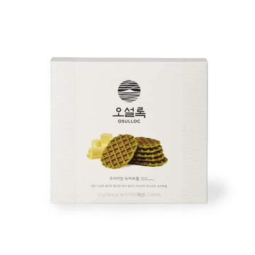 Osulloc Green Tea Foods (Green Tea Waffles)