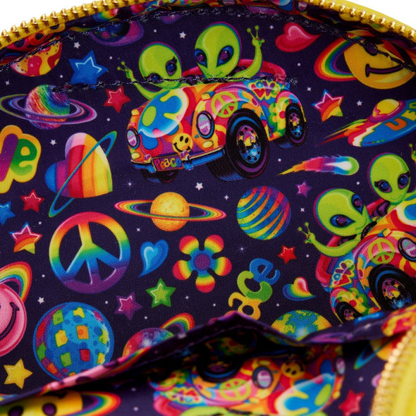Lisa Frank Bolsa Saturo Carita Feliz Crossbody