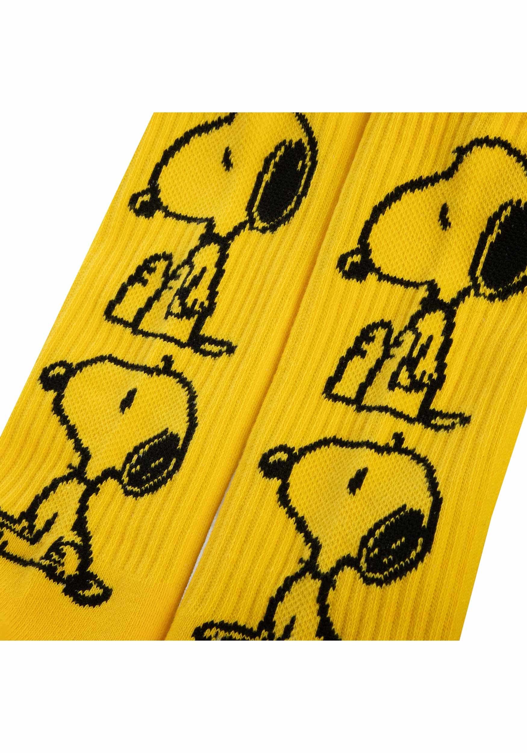 Snoopy Calcetines Amarillo