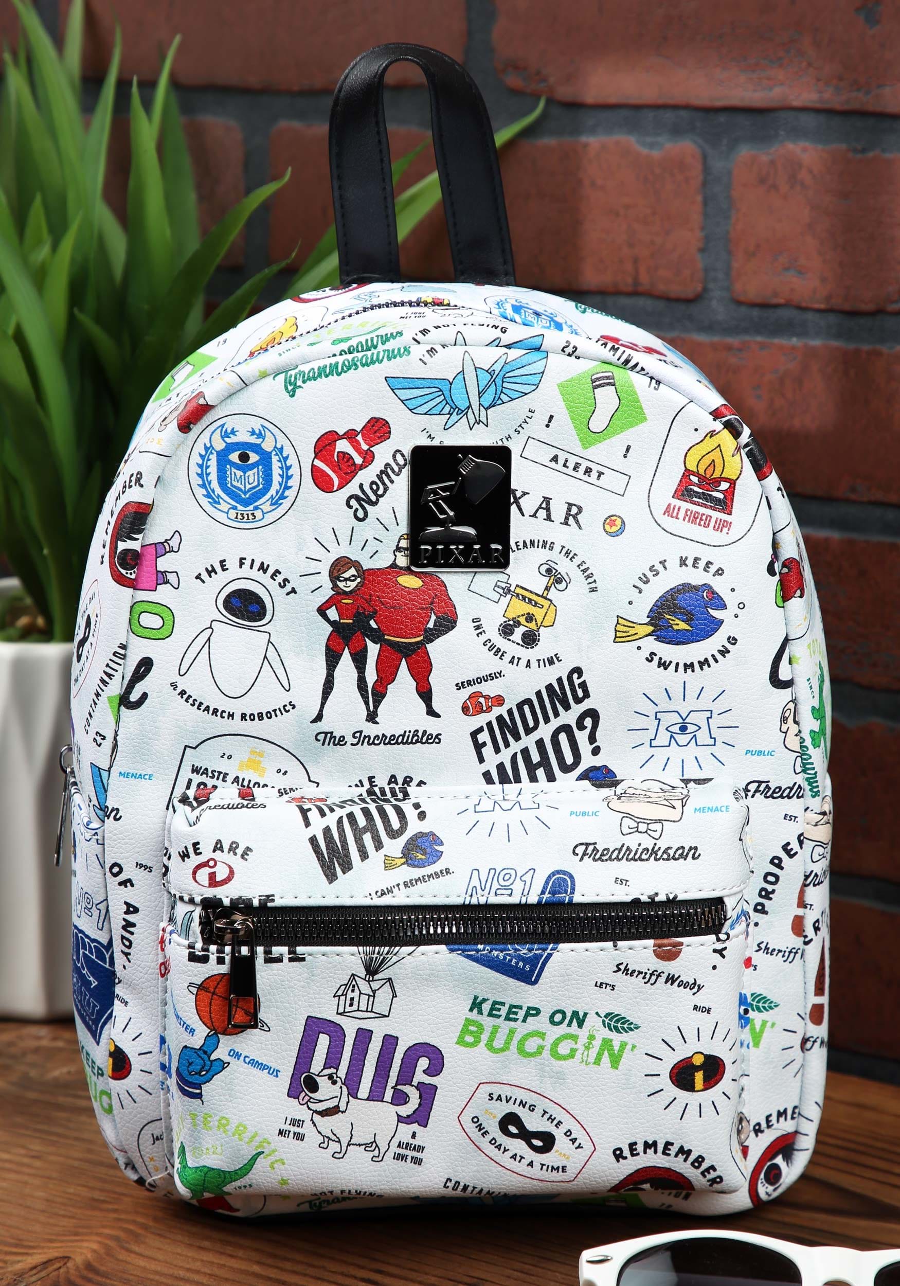 Pixar Personajes Mochila