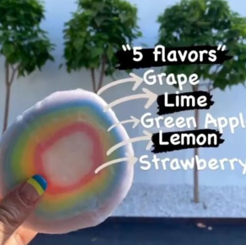 Sugarolly Rainbow Cotton Candy Pop Rocks (Cont. 5)