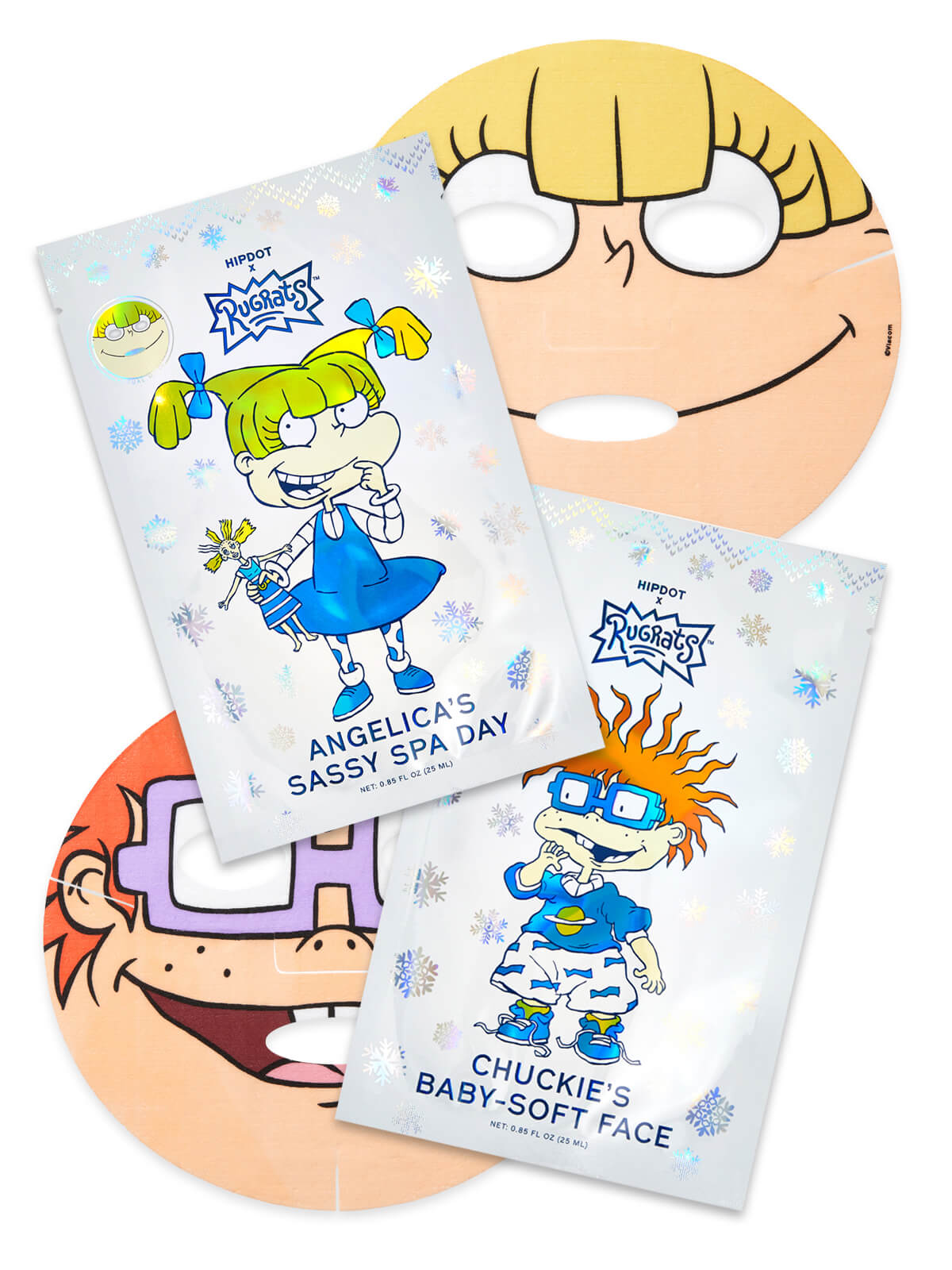 Rugrats Mascarilla Angelica Y Carlitos Chanukah