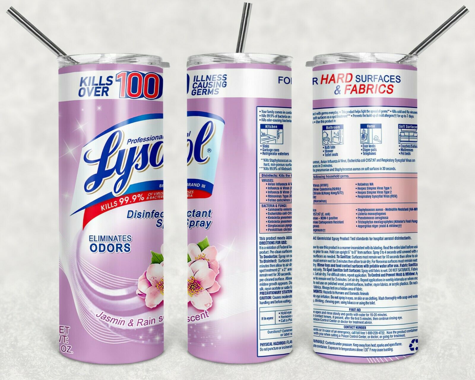 Termo Lysol Desinfectante Acero