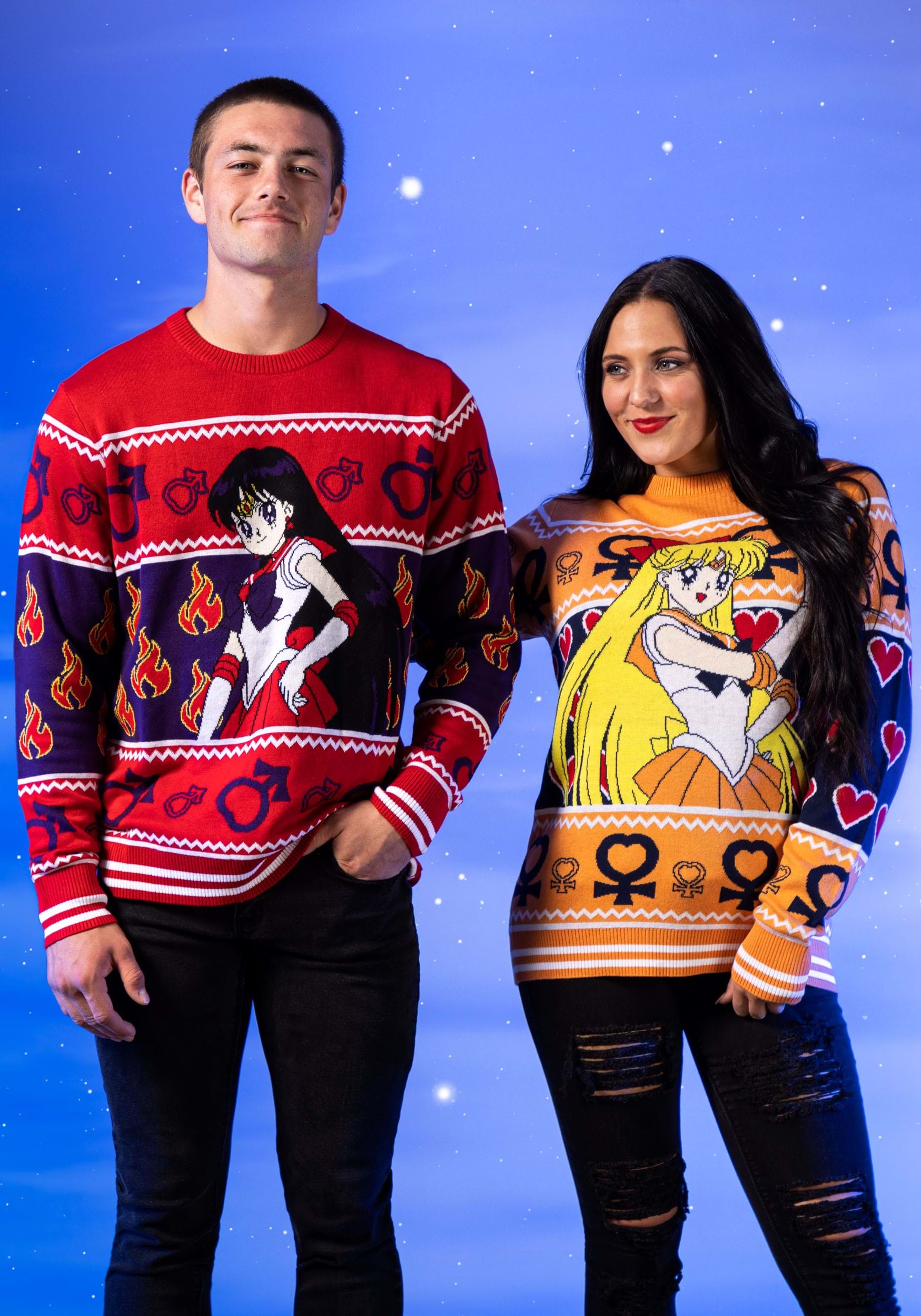 Sailor Moon Ugly Sweater Mars Unisex