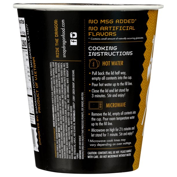 SNAPDRAGON RAMEN CHICKEN CUP