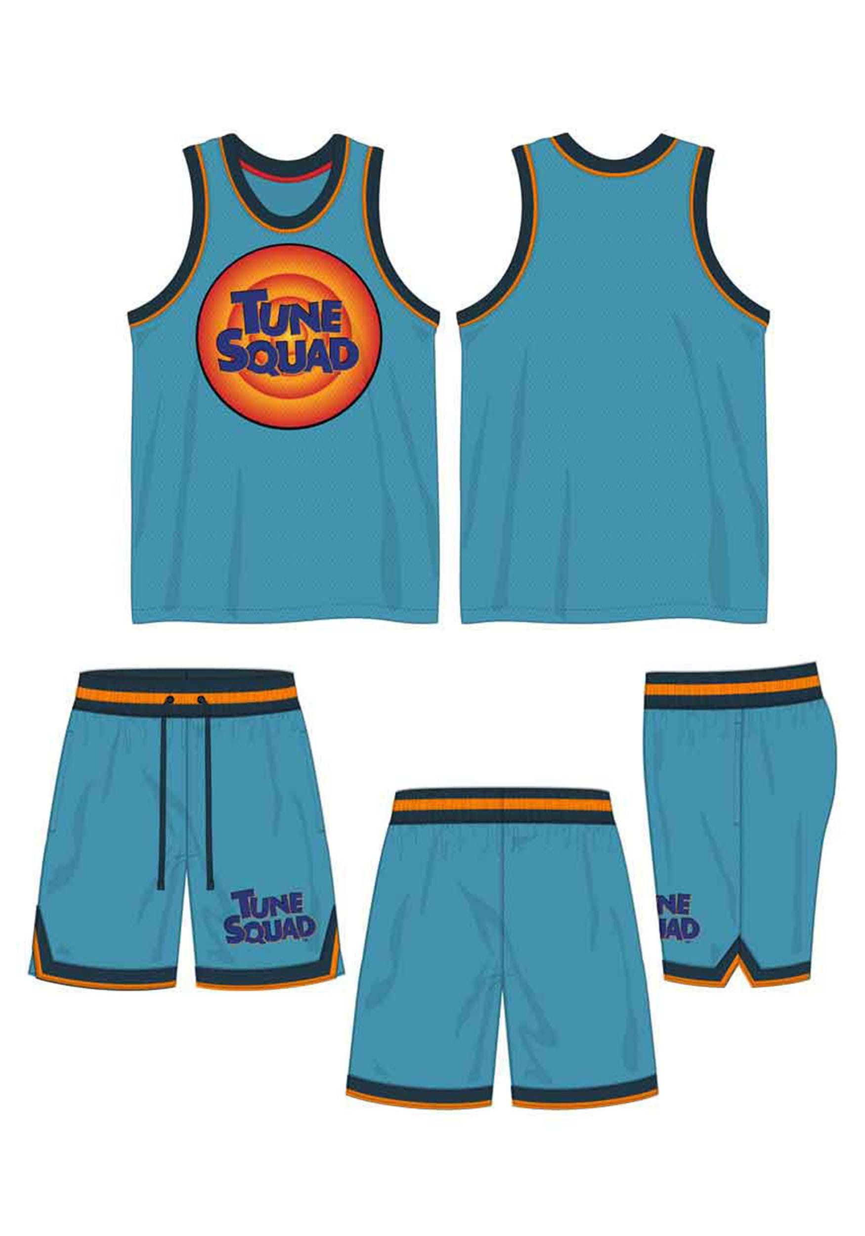 Tune Squad Jersey & Shorts Space Jam A New Legacy Basketball