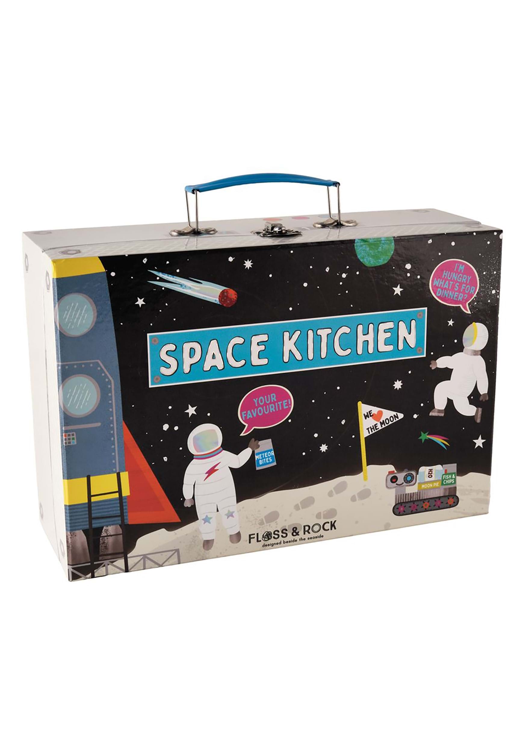 Set De Cocina Astronauta Galaxia Espacio Para Niños
