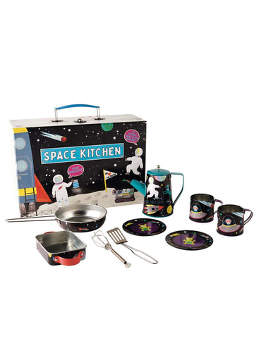 Set De Cocina Astronauta Galaxia Espacio Para Niños