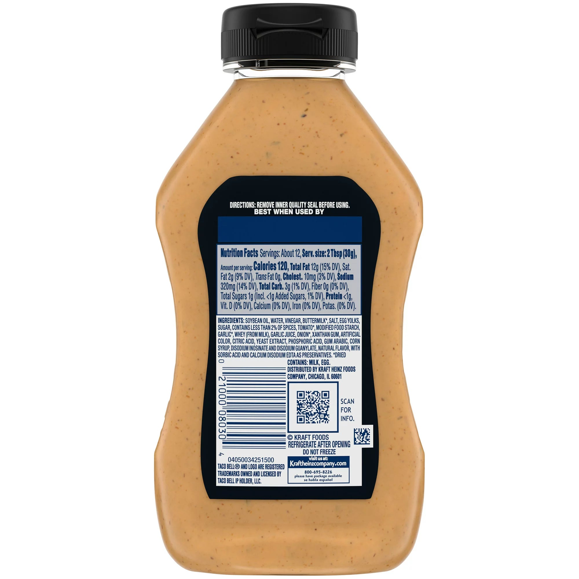 Taco Bell Creamy Spicy Ranchero Sauce