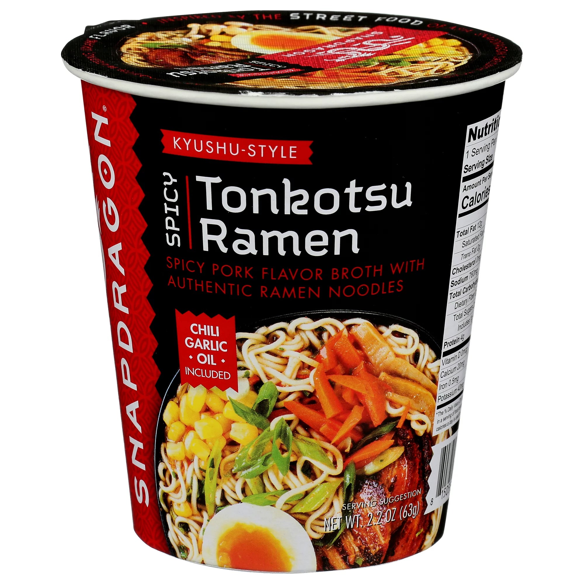 SNAPDRAGON RAMEN SPICY TONKOTSU CUP