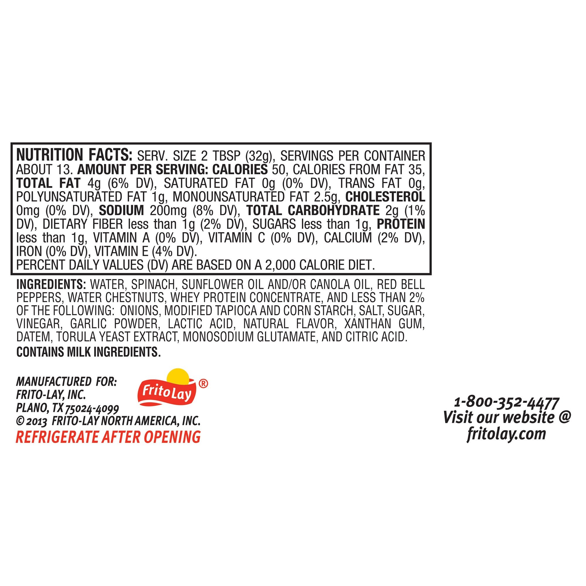 Tostitos Creamy Spinach Dip, 15 Oz