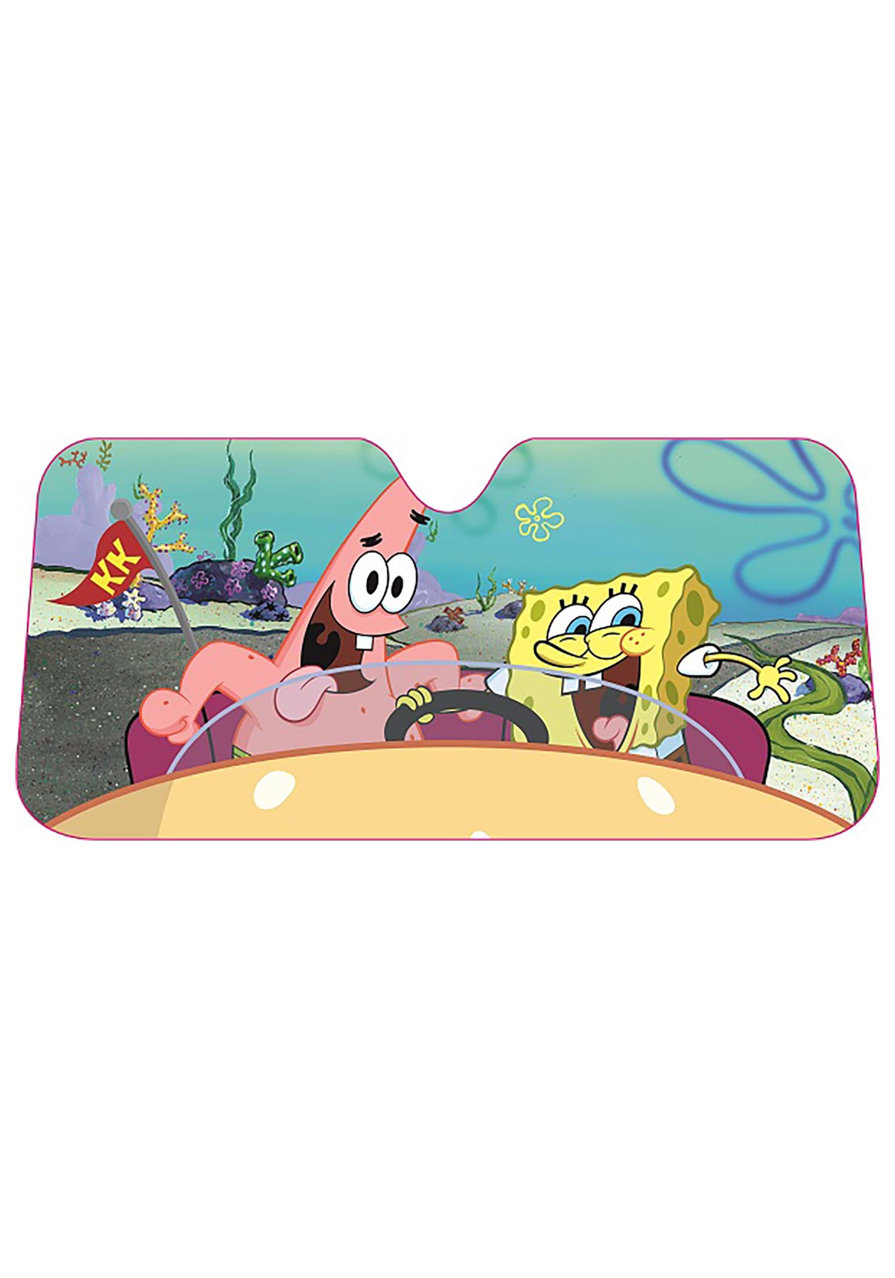 Bob Esponja Cubre Parabrisas Escuela De Manejo