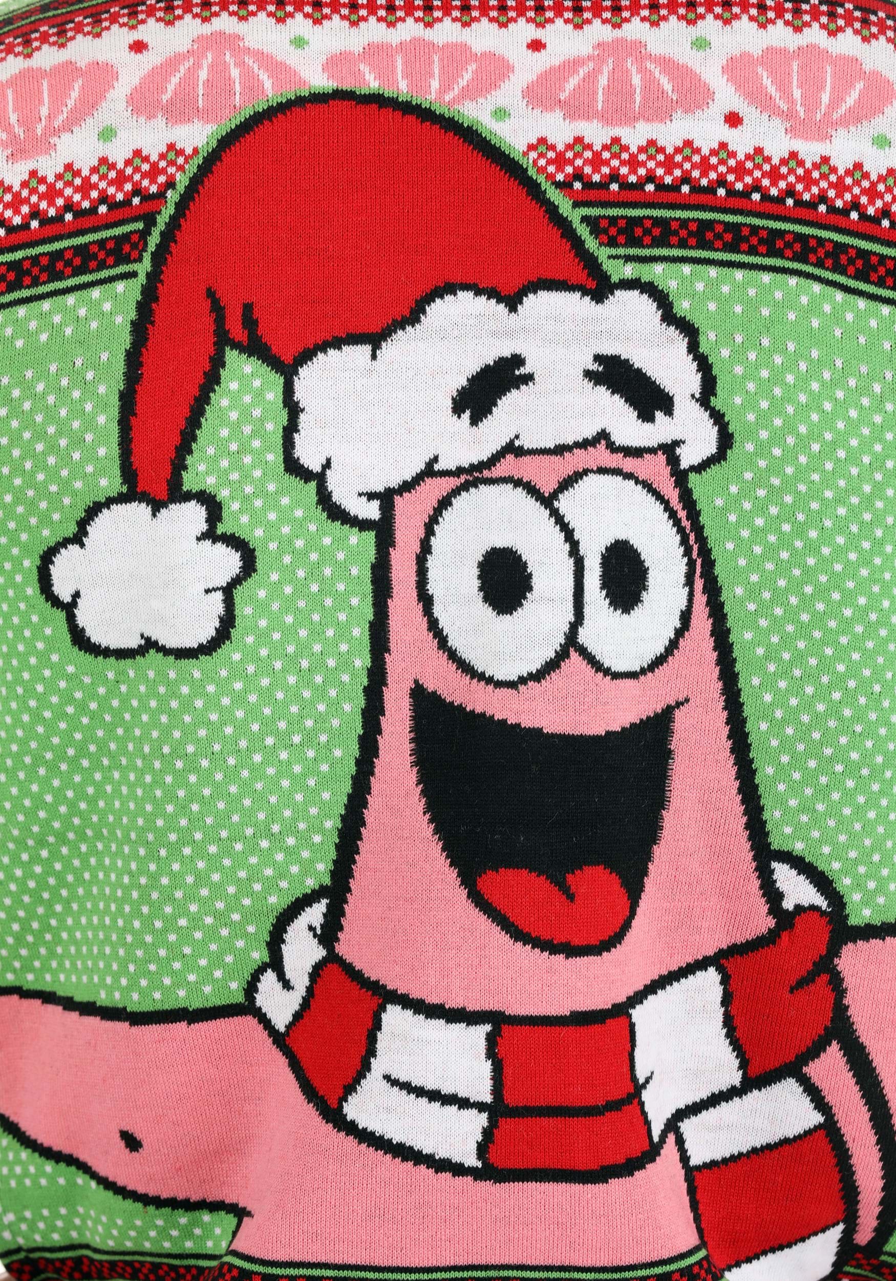 Bob Esponja Ugly Sweater Patricio
