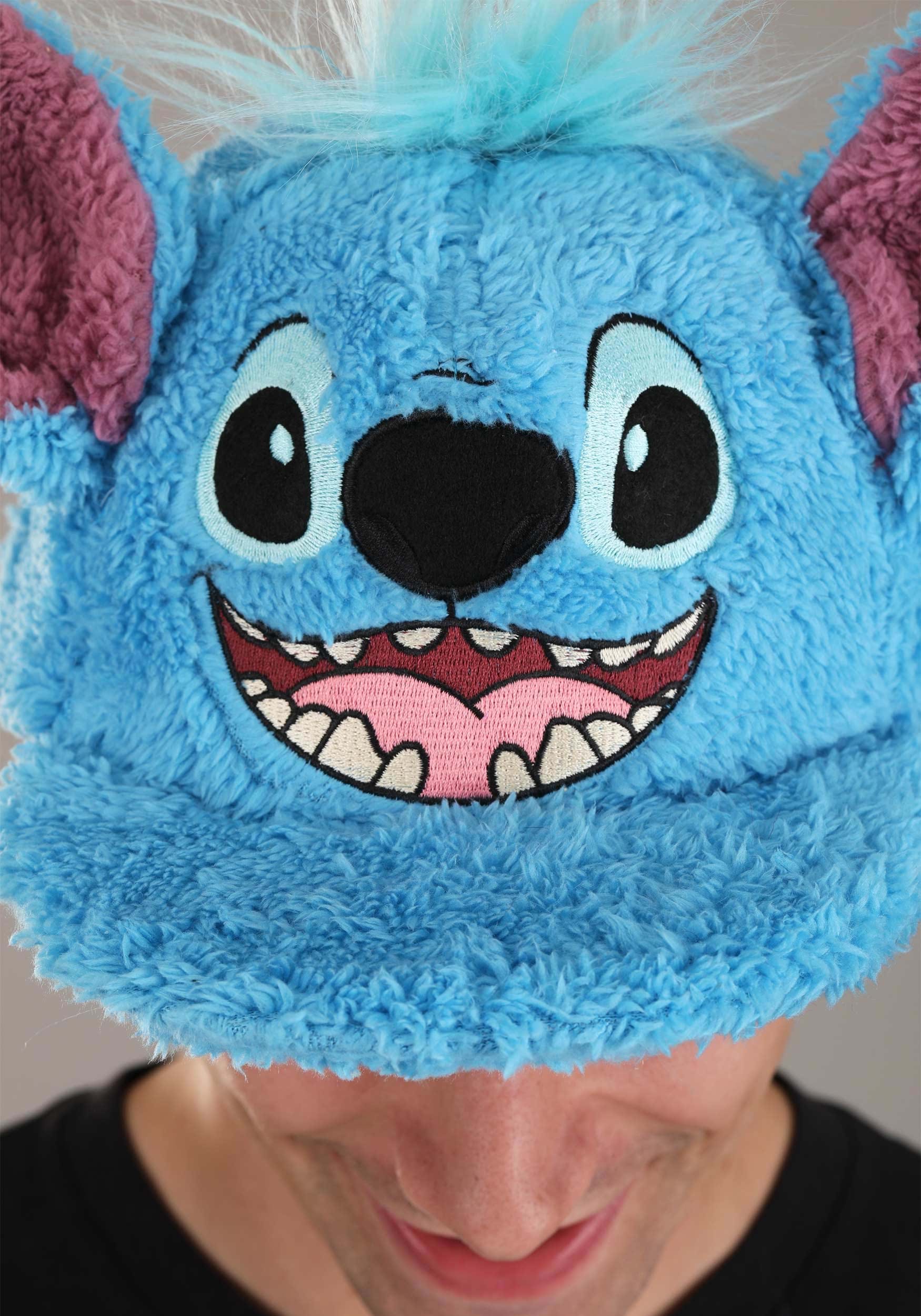 Stitch Gorra Peluche Rostro