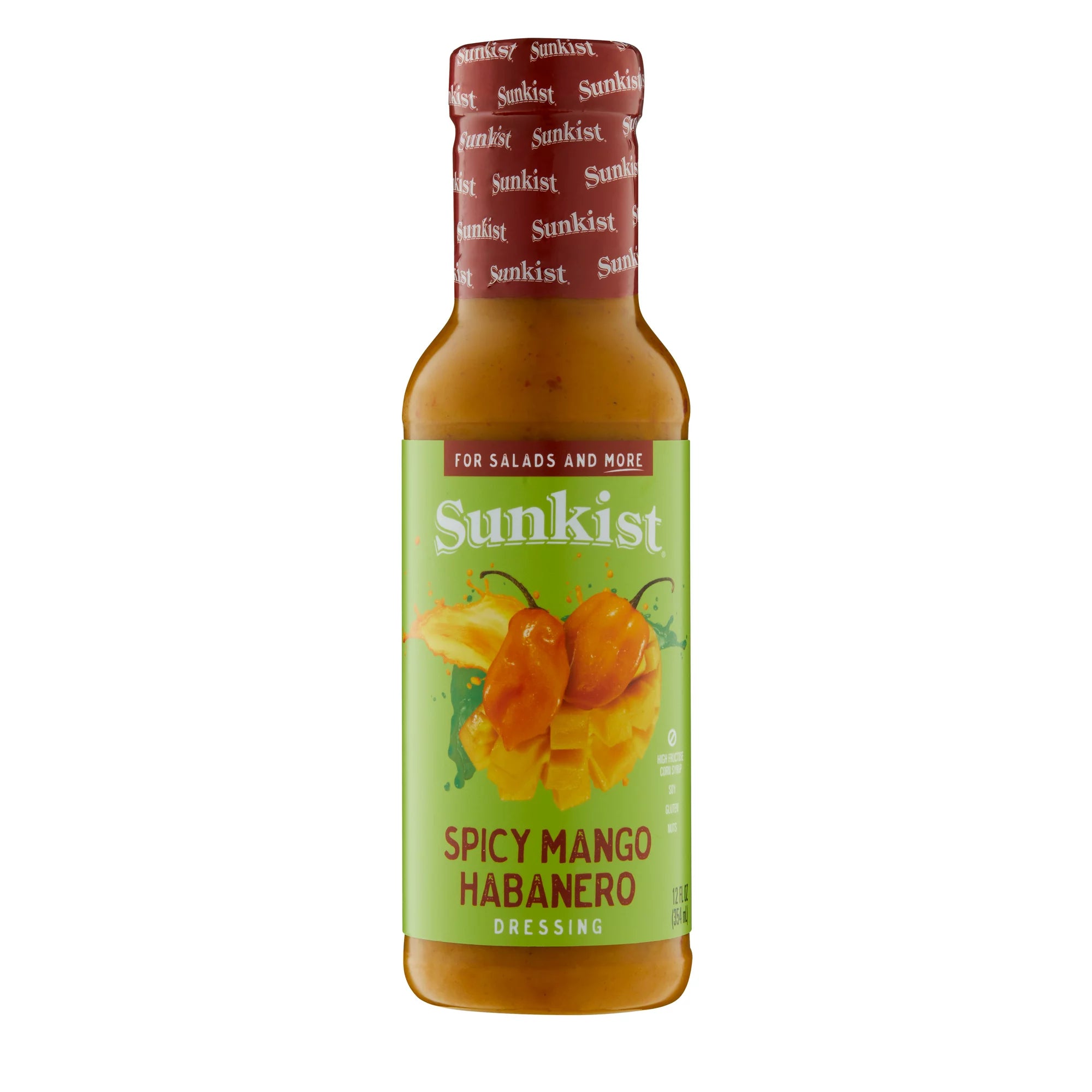 Sunkist Gluten-Free, Mango Habanero Salad Dressing
