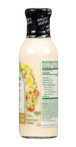 Walden Farms Calorie Free Jersey Sweet Onion Dressing