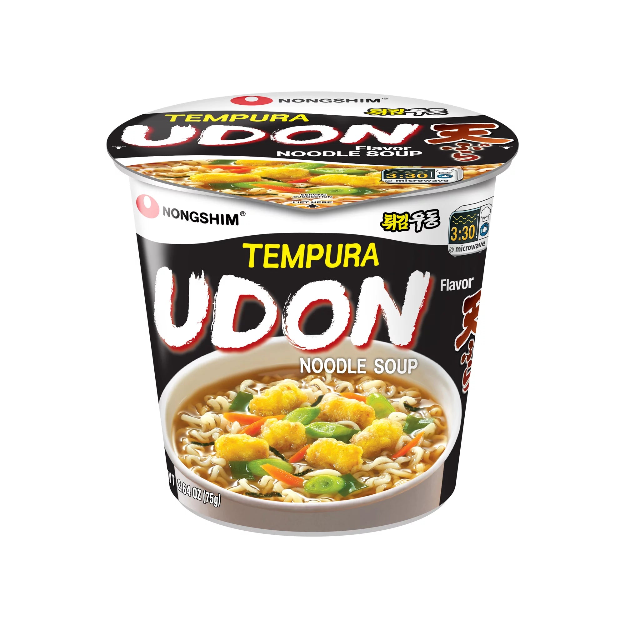 Nongshim Udon Savory Tempura Ramyun Ramen Noodle Soup Cup (6)
