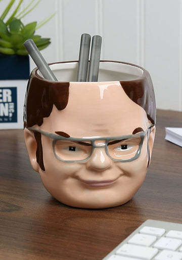 The Office: 20 Oz Dwight Schrute Taza