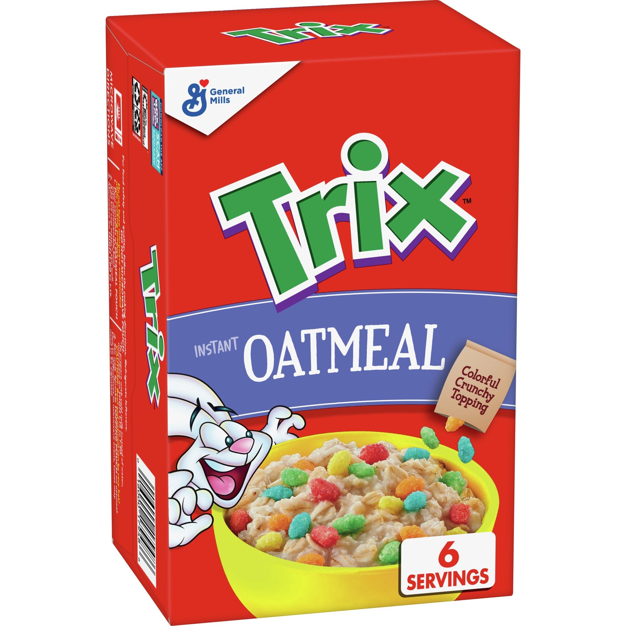 Trix Instant Oatmeal, 8.64 oz, Cont. 6