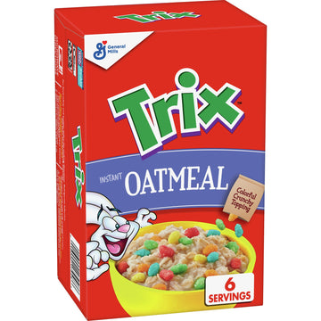 Trix Instant Oatmeal, 8.64 oz, Cont. 6