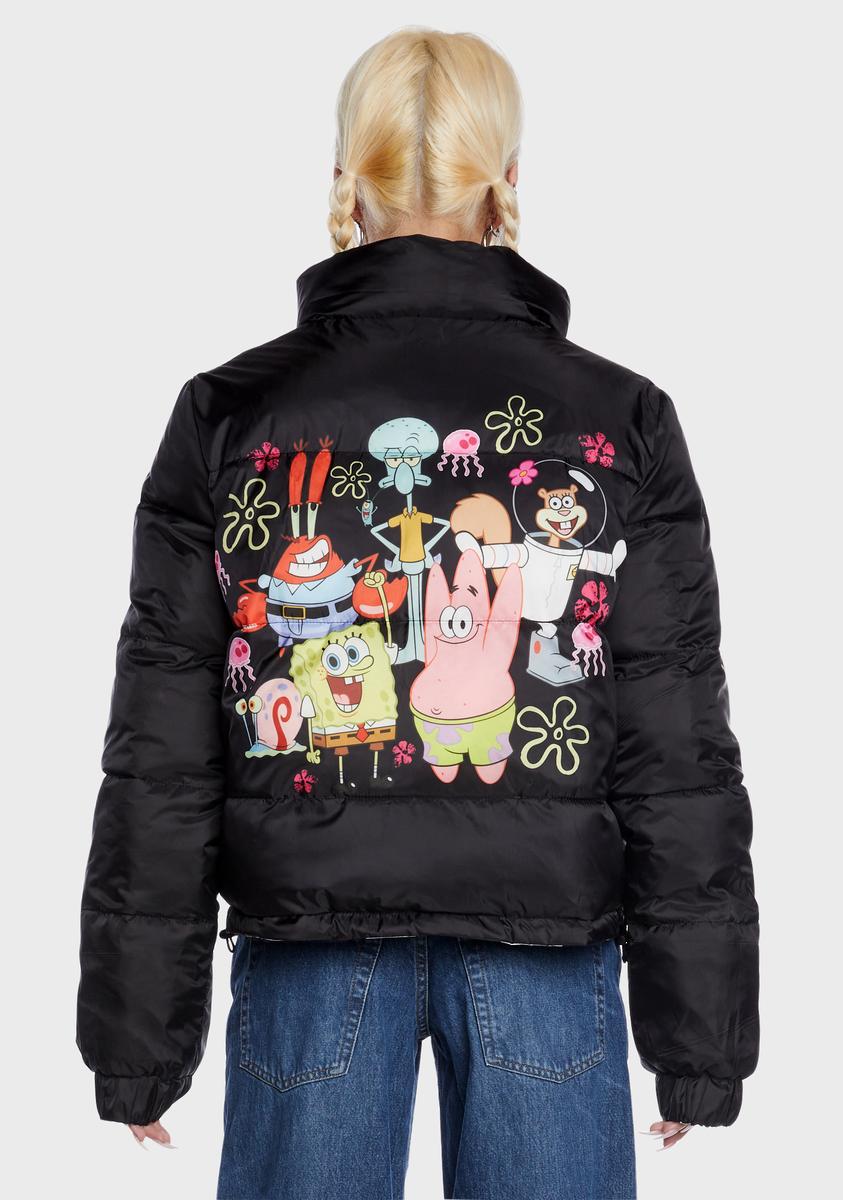 Bob Esponja Chamarra Reversible Puff