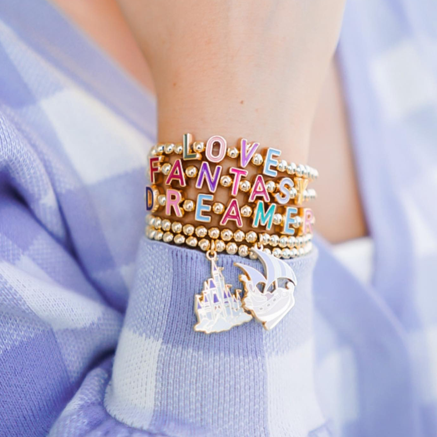 Pulseras Words Disney Snacks